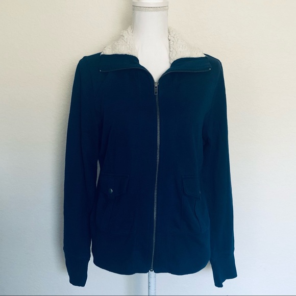 SO Navy Fleece Collar Jacket - Picture 2 of 9